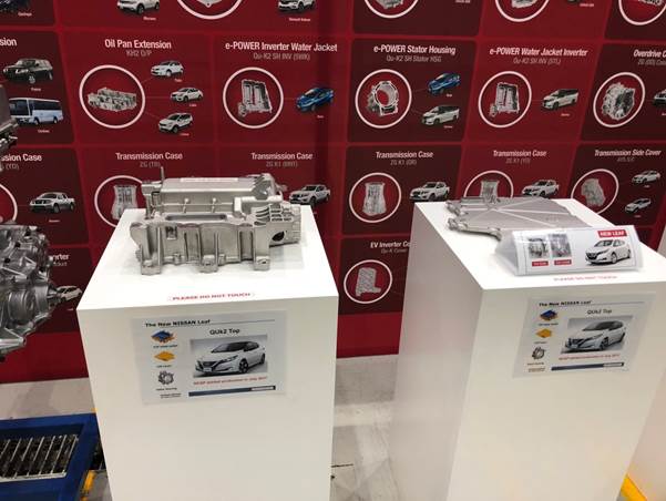 Photo 4: Examples of completed die-cast components