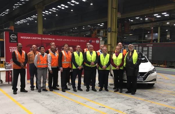 Photo 5: Committee members and NCAP employees at the conclusion of the site visit