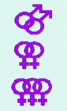 gay, lesbian and sisterhood symbols