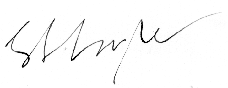 Gordon Cooper signature