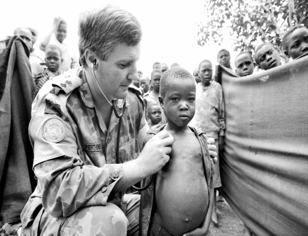 Image of Australian Medical Support Force in Rwanda