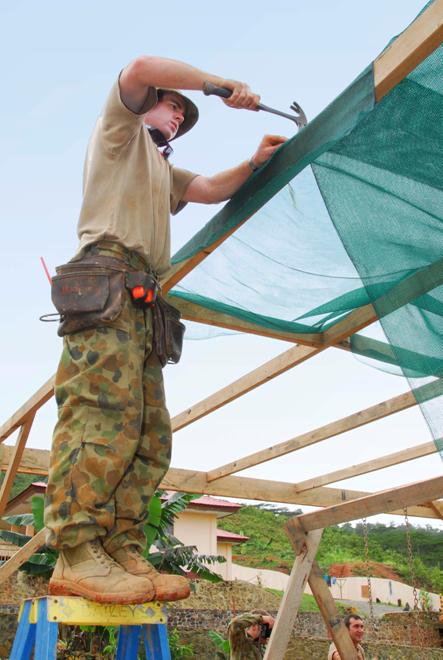 Image of a 3 Combat Engineer Regiment engineer