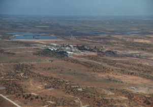 Olympi Dam - Aerial View